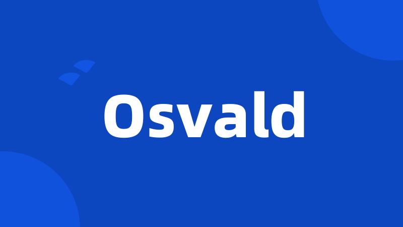 Osvald