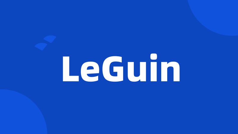 LeGuin