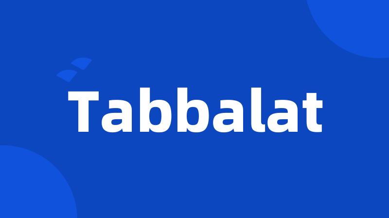 Tabbalat