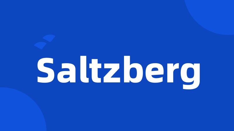 Saltzberg