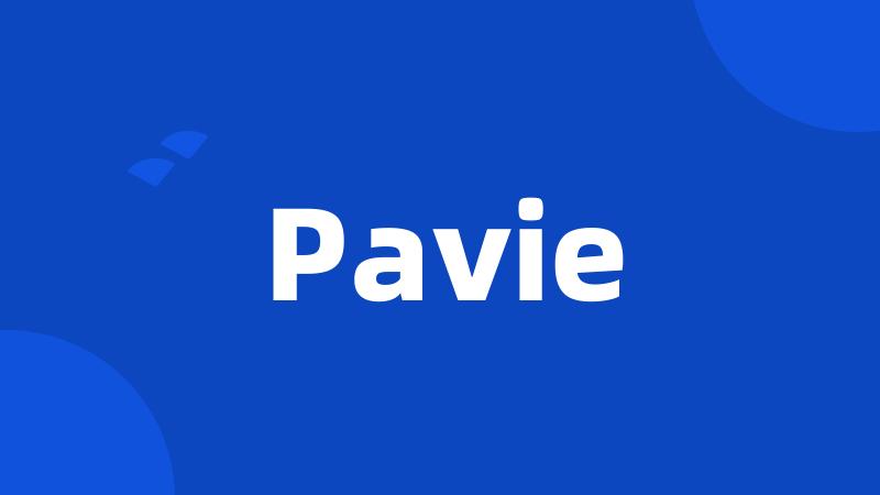 Pavie