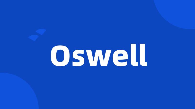 Oswell