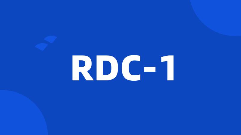 RDC-1