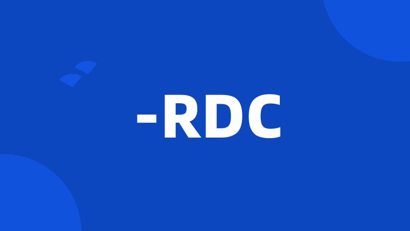 -RDC