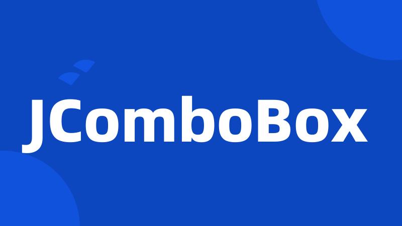 JComboBox