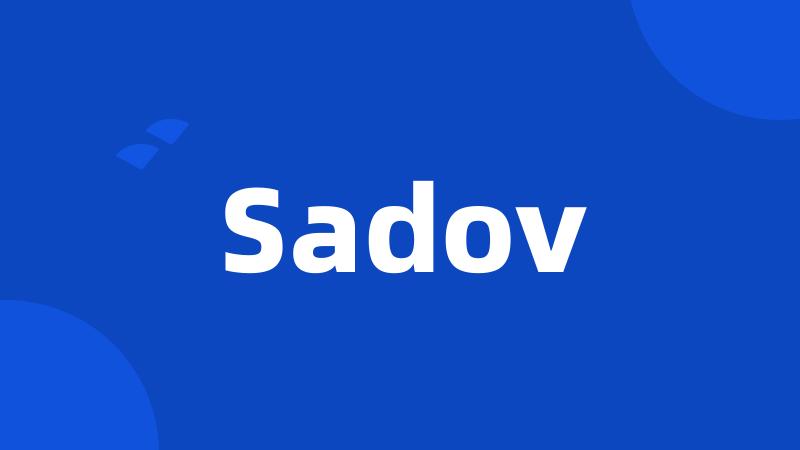 Sadov