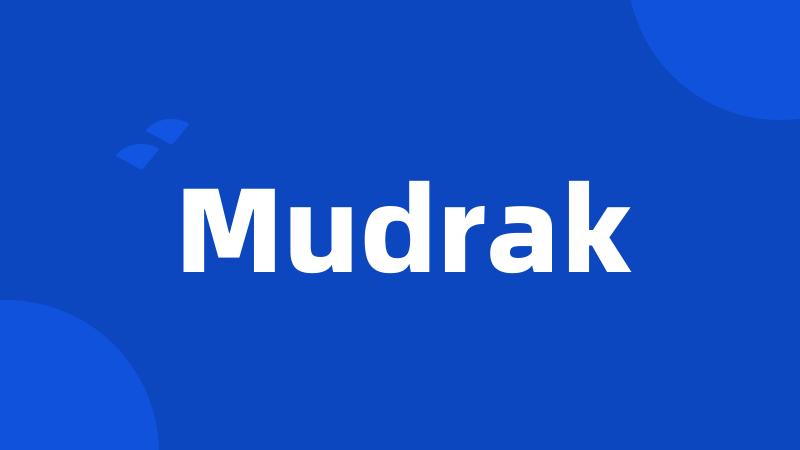 Mudrak