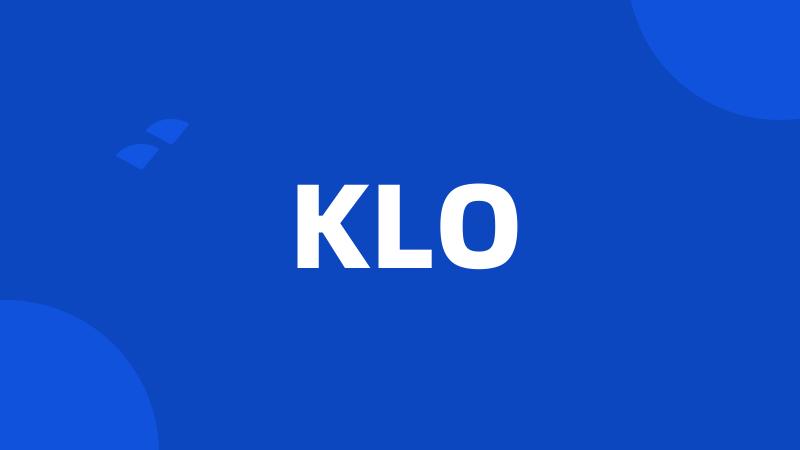 KLO