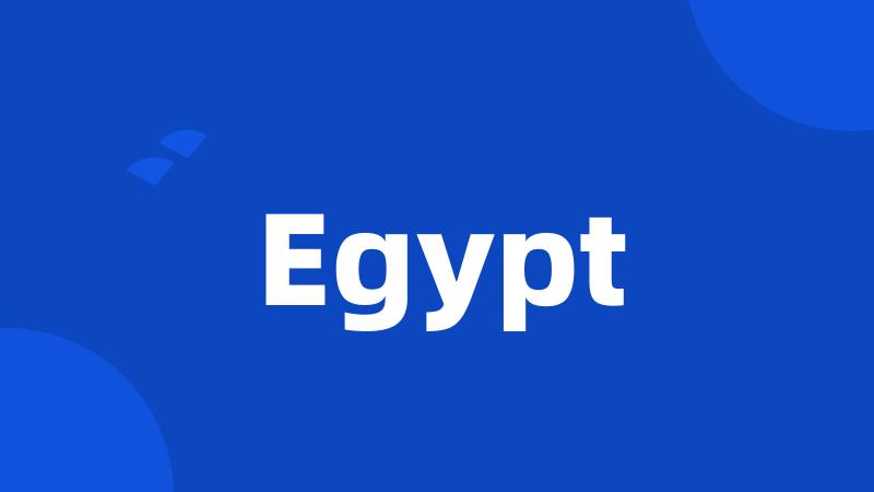 Egypt