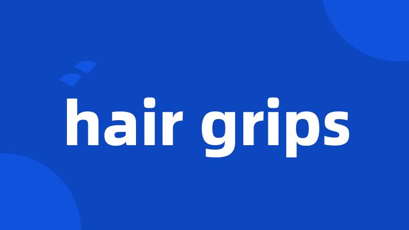 hair grips