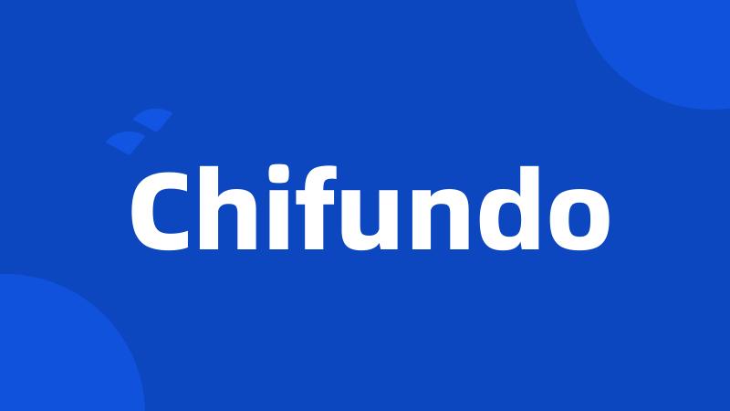 Chifundo