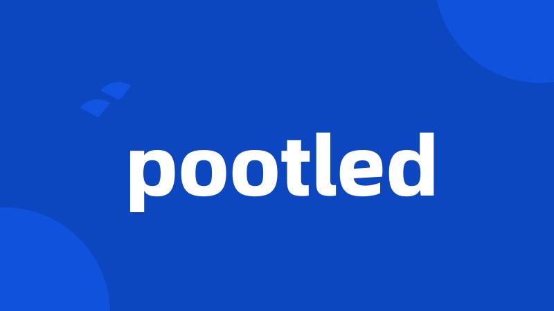 pootled