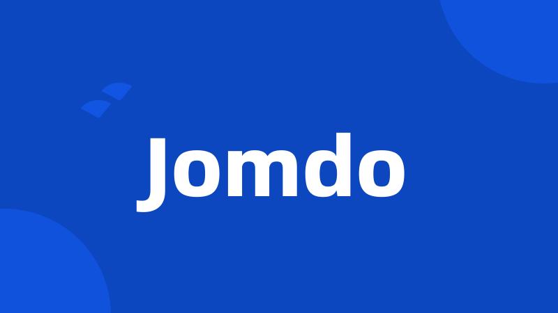 Jomdo