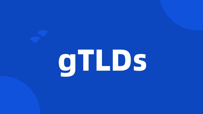 gTLDs