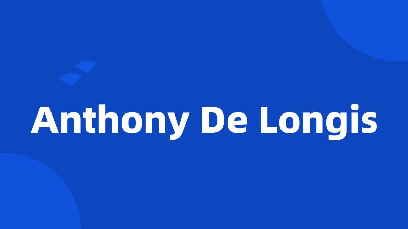 Anthony De Longis