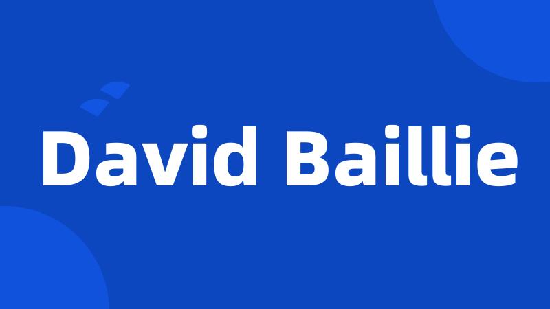 David Baillie