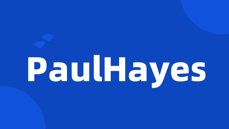 PaulHayes