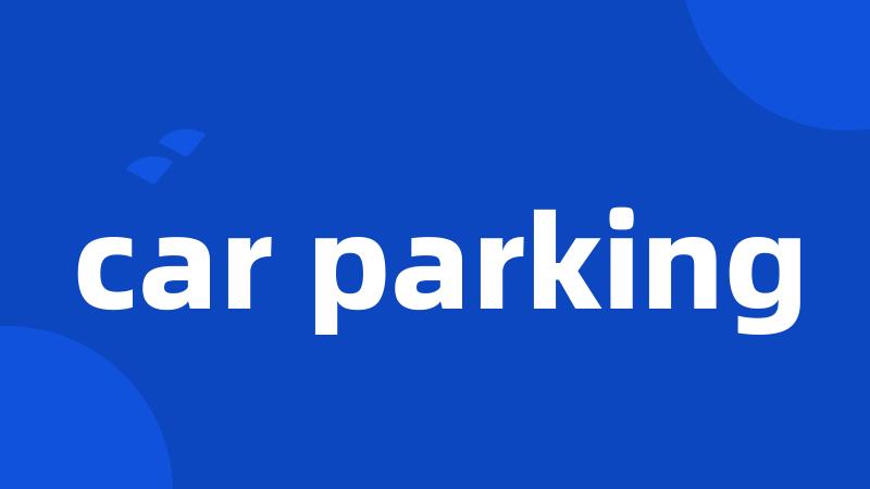 car parking