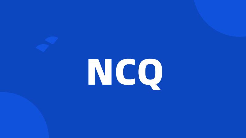 NCQ