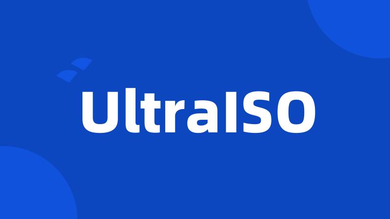 UltraISO