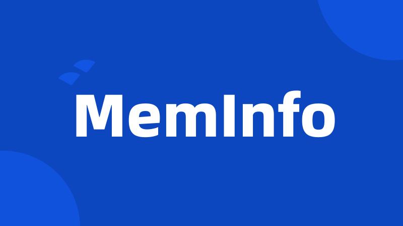 MemInfo