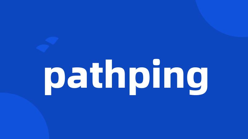 pathping