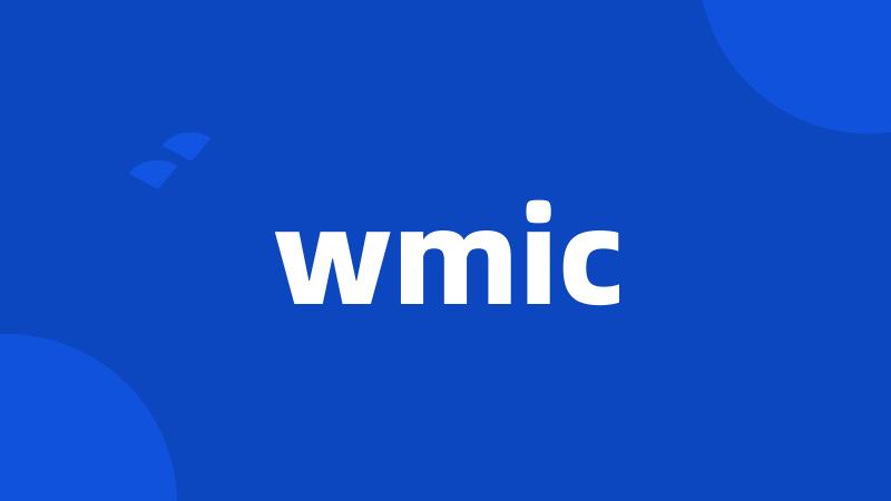 wmic