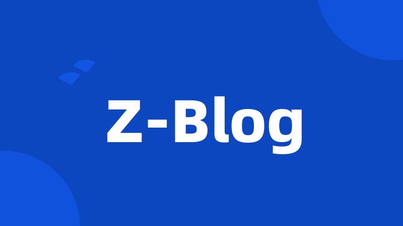 Z-Blog