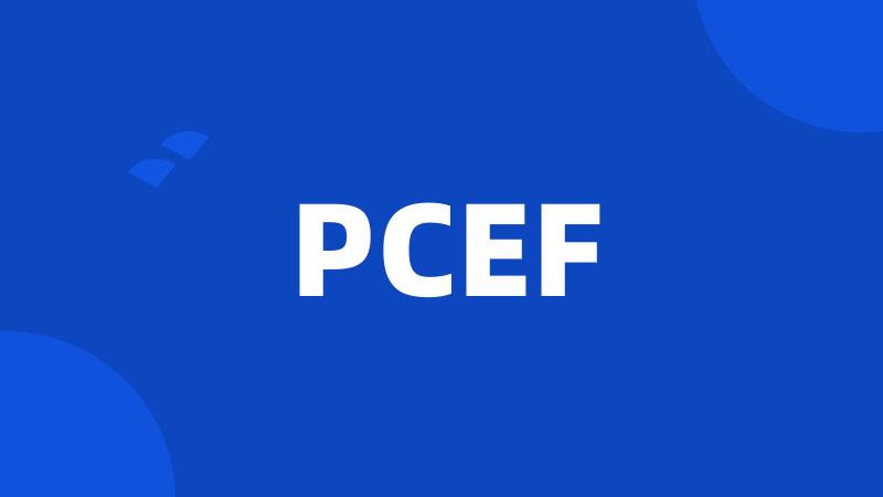 PCEF