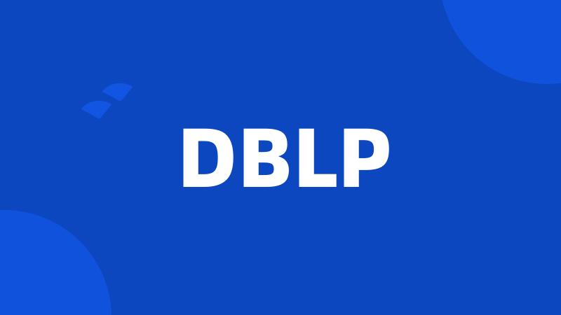 DBLP