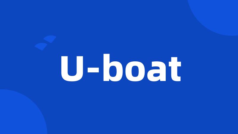 U-boat