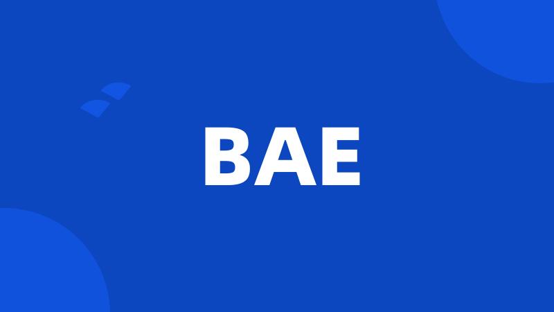 BAE