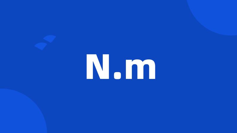 N.m