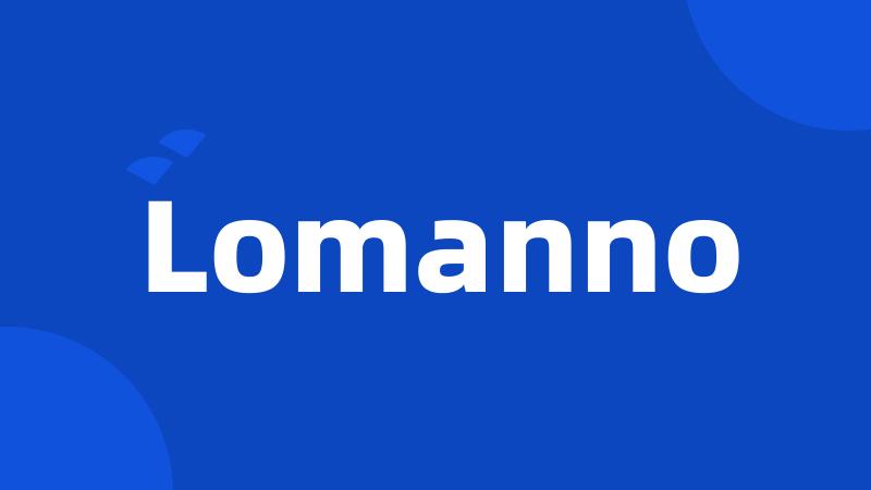 Lomanno