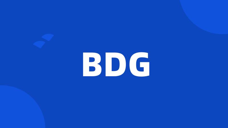 BDG