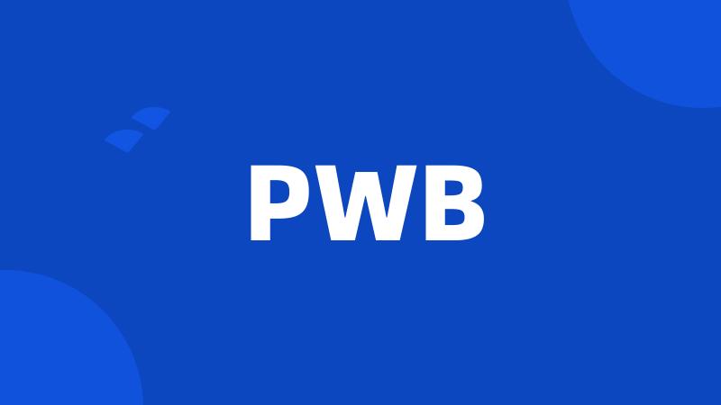 PWB